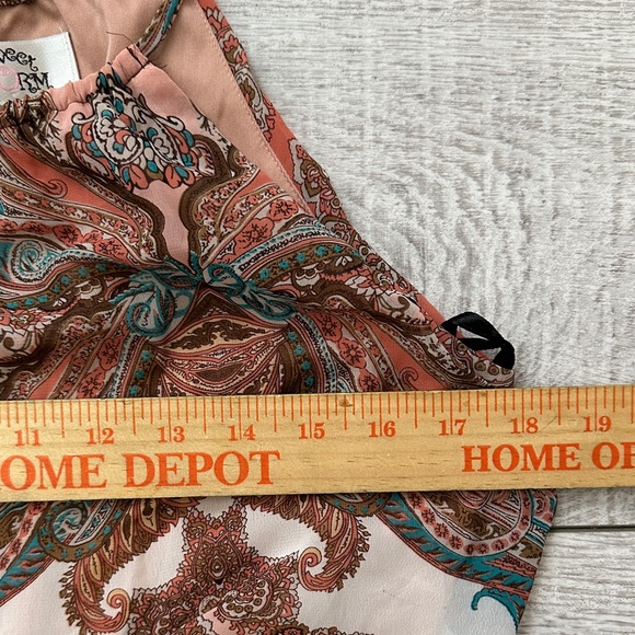 Sweet Storm Multicolor Paisley Maxi Dress - Picture 9 of 11